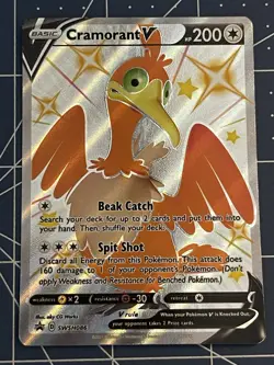 Cramorant V SWSH086 SWSH: Sword & Shield Shiny Promo Cards Pokemon TCG NM - Image 1