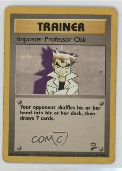 Imposter Professor Oak Pokemon Base Set 2 #102 2000 - Image 1