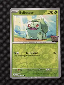 Pokemon Center 151 ETB Stamped Squirtle Promo & Best Buy Stamped Bulbasaur Promo - Image 3