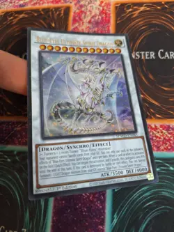 Yugioh Blue-Eyes Ultimate Spirit Dragon SDWD-EN043 Ultra Rare 1st Edition NM - Image 2