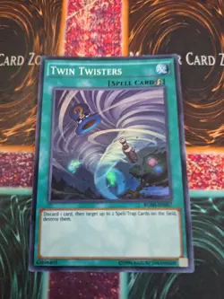 Yugioh Twin Twisters BOSH-EN067 Super Rare Unlimited Near Mint - Image 1