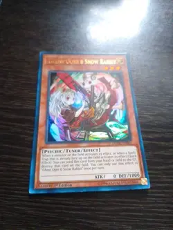 Yugioh TCG: Ghost Ogre & Snow Rabbit DUDE-EN001 Duel Devastator 1st Edition Lp - Image 1