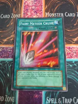 Yugioh Fairy Meteor Crush PSV-063 Super Rare 1st Edition Lightly Played - Image 1