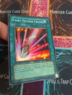Yugioh Fairy Meteor Crush PSV-063 Super Rare 1st Edition Lightly Played - Image 2