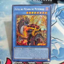 Yugioh Asian English Futsu No Mitama No Mitsurugi CR09-AES26 SE Original - Image 1