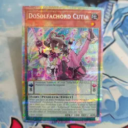Yugioh Asian English DoSolfachord Cutia CR09-AE060 PSE Original - Image 1