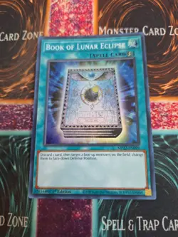 Yugioh Book of Lunar Eclipse MP22-EN099 Super Rare 1st Edition Near Mint - Image 1