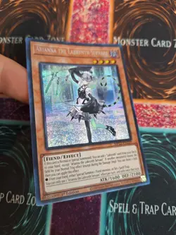 Yugioh Arianna the Labrynth Servant MP23-EN229 Prismatic Secret 1st Edition NM - Image 2