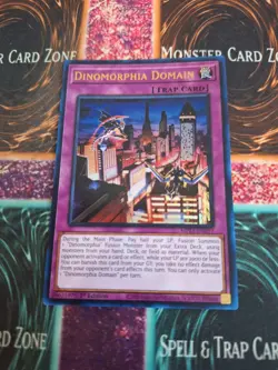 Yugioh Dinomorphia Domain MP23-EN037 Ultra Rare 1st Edition Near Mint - Image 1