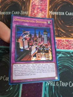 Yugioh Dinomorphia Domain MP23-EN037 Ultra Rare 1st Edition Near Mint - Image 2