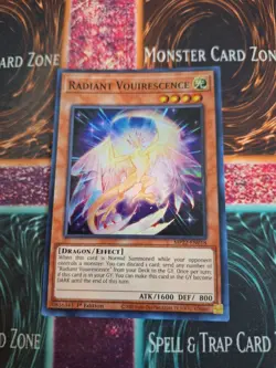 Yugioh Radiant Vouirescence MP22-EN018 Super Rare 1st Edition Near Mint - Image 1