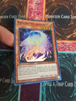 Yugioh Radiant Vouirescence MP22-EN018 Super Rare 1st Edition Near Mint - Image 2