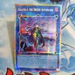 Yugioh Asian English Galatea-I The Orcust Automaton CR09-AES33 PSE Original - Image 1