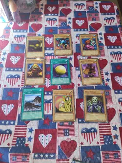 Yugioh Card Lot Of 9 Legends Of Blue Eyes White Dragon Series LOB NM - Image 1