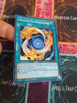 Yugioh Greater Polymerization MP22-EN050 Prismatic Secret Rare 1st Edition NM - Image 2