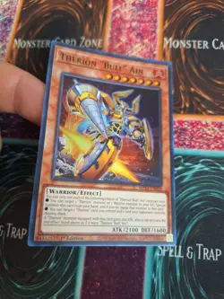 Yugioh Therion "Bull" Ain MP23-EN059 Super Rare 1st Edition Near Mint - Image 2
