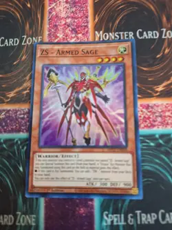Yugioh ZS - Armed Sage MP22-EN058 Super Rare 1st Edition Near Mint - Image 1
