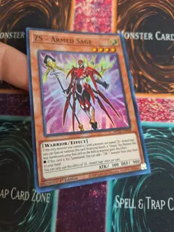 Yugioh ZS - Armed Sage MP22-EN058 Super Rare 1st Edition Near Mint - Image 2