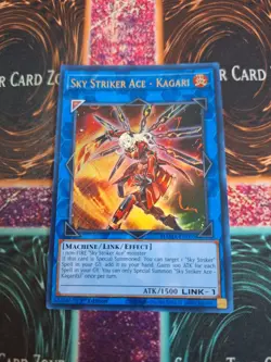 Yugioh Sky Striker Ace - Kagari MAMA-EN005 Ultra Rare 1st Edition Near Mint - Image 1