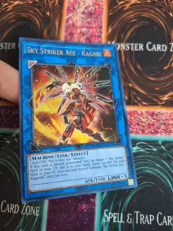 Yugioh Sky Striker Ace - Kagari MAMA-EN005 Ultra Rare 1st Edition Near Mint - Image 2