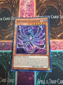 Yugioh Danmari @Ignister MP22-EN062 Super Rare 1st Edition Near Mint - Image 1