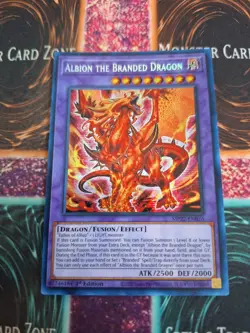 Yugioh Albion the Branded Dragon MP22-EN076 Prismatic Secret Rare 1st Edition NM - Image 1