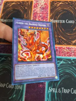 Yugioh Albion the Branded Dragon MP22-EN076 Prismatic Secret Rare 1st Edition NM - Image 2