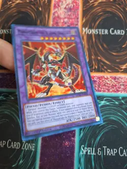 Yugioh Masquerade the Blazing Dragon MP22-EN208 Super Rare 1st Edition Near Mint - Image 2