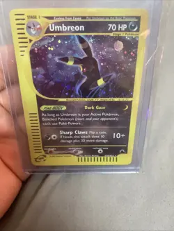Pokemon Umbreon Skyridge Holo Rare #H30 (custom Made Card) - Image 2