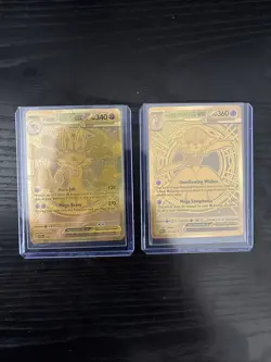 Mega Lucario EX and Mega Gardevoir EX Ultra Rare Pokemon Card Near Mint TCG - Image 5
