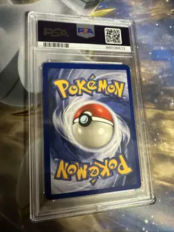 PSA 7 SCYTHER 10/64 Jungle No Symbol Holo Rare 1999 Pokemon Card NM - Image 2