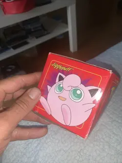 1999 Burger King BK Pokemon 24K Gold Plated Trading Card JigglyPuff PokeBall Box - Image 3