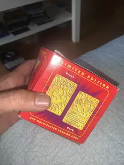 1999 Burger King BK Pokemon 24K Gold Plated Trading Card JigglyPuff PokeBall Box - Image 4
