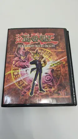 Vintage Yu Gi Oh Card Lot W/ Tading Card Game Binder - Image 1