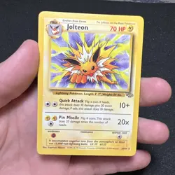Jolteon 20/64 Jungle Rare Pokemon Card Non-Holo - Image 1