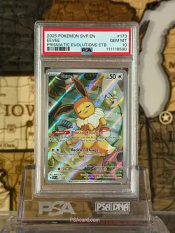 Eevee 173 Sv: Scarlet & Violet Promo Cards Holo PSA 10 - Image 1