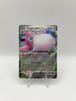 Wigglytuff EX Scarlet & Violet 151 40/165 Double Rare Holo Pokemon Card - Image 1