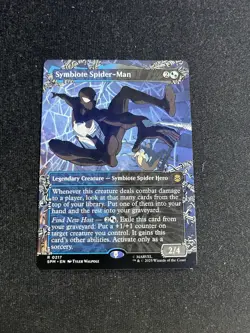 Symbiote Spider-Man (Borderless) Marvel's Spider-Man Regular - Image 1