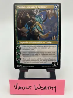 MTG Magic Modern Horizons 3 - Tamiyo Inquisitive Student / Seasoned Scholar #242 - Image 3