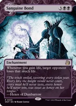 Sanguine Bond Wilds of Eldraine: Enchanting Tales Regular pack fresh nm - Image 1