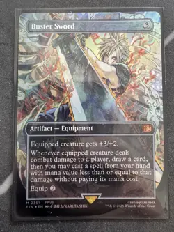 Buster Sword (Borderless) Final Fantasy Foil - Image 3