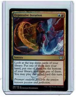 Expressive Iteration - Strixhaven - Magic the Gathering - Image 1