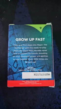 Pax West 2025 Magic the Gathering Spiderman Welcome Deck Morales Green Deck SDCC - Image 5