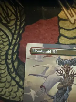 Mtg Magic Double Masters 2 Miscut Misprint Error Square Corner Bloodbraid Elf - Image 2