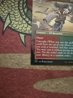 Mtg Magic Double Masters 2 Miscut Misprint Error Square Corner Bloodbraid Elf - Image 3
