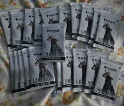 Magic the Gathering: Final Fantasy - Play Booster Pack X21 Lot - Image 1