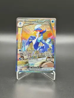 Pokemon TCG S&V Paldea Evolved: Quaquaval EX 260/193 - Image 1