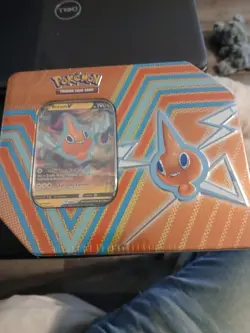 Pokemon TCG: Hidden Potential Tin ROTOM V -Black Friday Tin! BRAND NEW! Sealed!! - Image 1