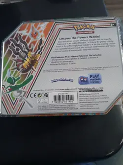 Pokemon TCG: Hidden Potential Tin ROTOM V -Black Friday Tin! BRAND NEW! Sealed!! - Image 2