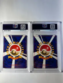1999 Pokemon Japanese - Asobikata Promo Set Diglett/Dugtrio - PSA 9 - Sequential - Image 2